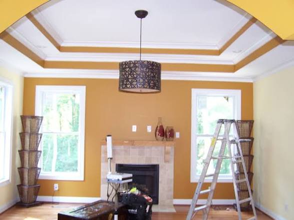 Interior painting project
