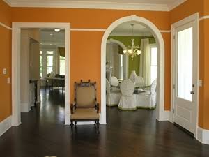 Finished interior paint project
